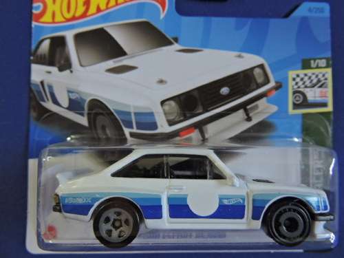 Hot Wheels FORD ESCORT RS2000 ( White & Blue )