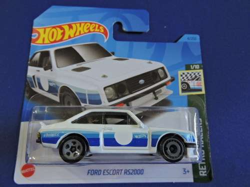 Hot Wheels FORD ESCORT RS2000 ( White & Blue )