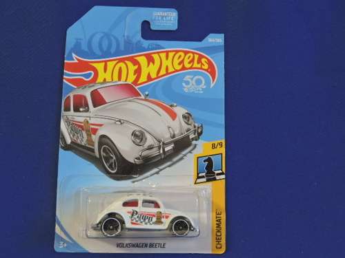 Hot Wheels Volkswagen VW Beetle ( White Pawn )
