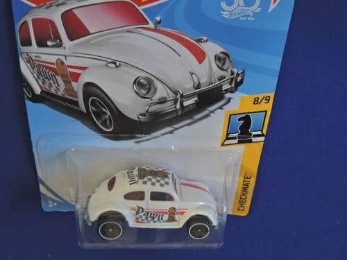 Hot Wheels Volkswagen VW Beetle ( White Pawn )