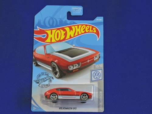 Hot Wheels Volkswagen VW  SP2  ( Red )  Long Card
