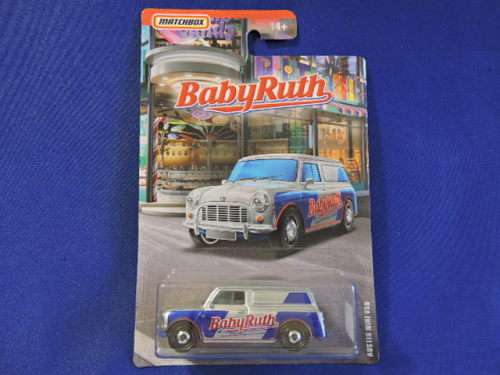 Matchbox AUSTIN MINI VAN ( Baby Ruth ) Like Hot Wheels