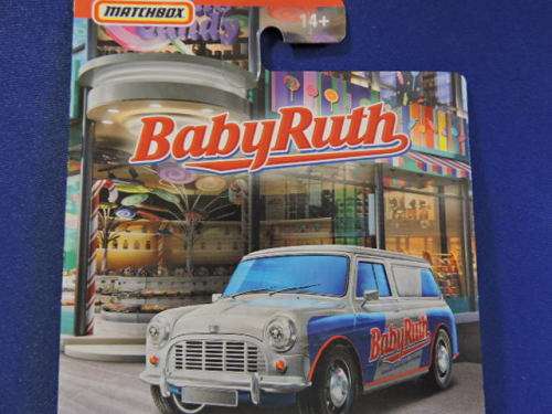 Matchbox AUSTIN MINI VAN ( Baby Ruth ) Like Hot Wheels