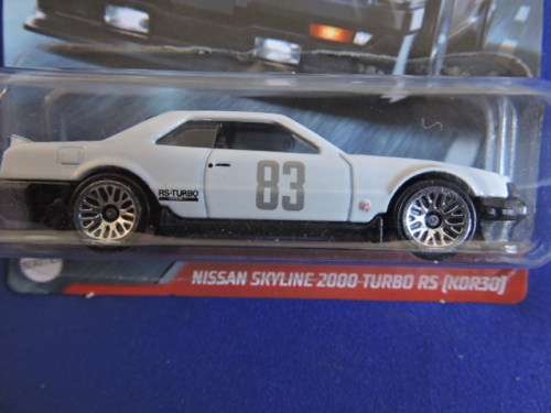 Hot Wheels NISSAN SKYLINE 2000 Turbo RS (KDR300 ( White #83 ) like Datsun