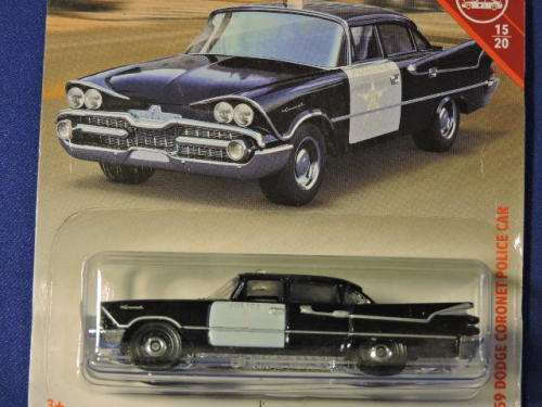 Matchbox  DODGE CORONET  ( Police car ) like Hot Wheels