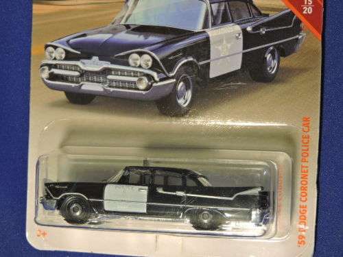 Matchbox  DODGE CORONET  ( Police car ) like Hot Wheels
