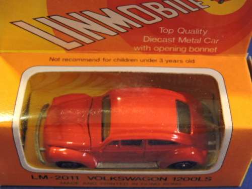 Lintoy Volkswagen VW  Beetle 1200 LS ( Red )  Boxed like Hot Wheels