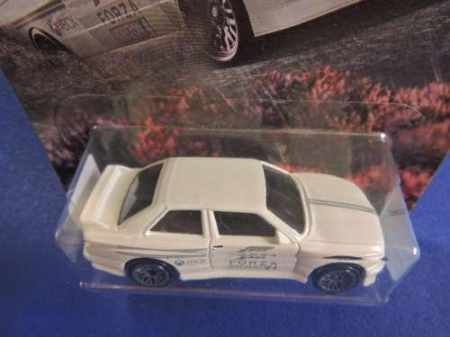 Hot Wheels BMW M3 ( White ) Forza Horizon 4  Boxie shape  Long Card......