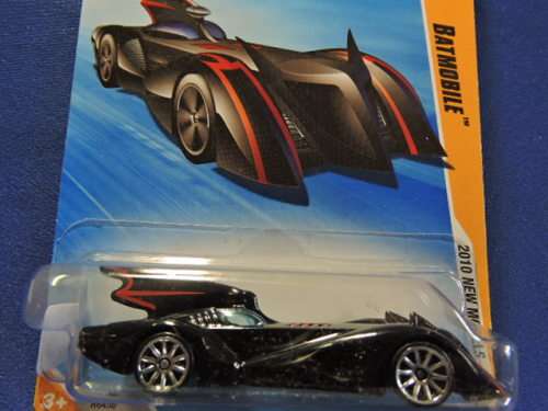 Hot Wheels BATMOBILE Batman ( Big back fin )  Long Card