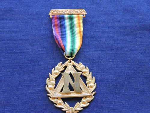MASONIC MEDAL JEWEL   #  Read description  #  D4