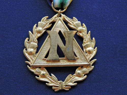 MASONIC MEDAL JEWEL   #  Read description  #  D4
