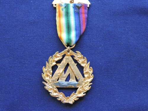 MASONIC MEDAL JEWEL   #  Read description  #  D4