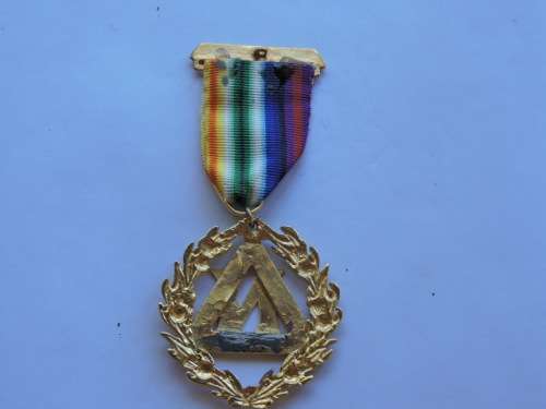 MASONIC MEDAL JEWEL   #  Read description  #  D4