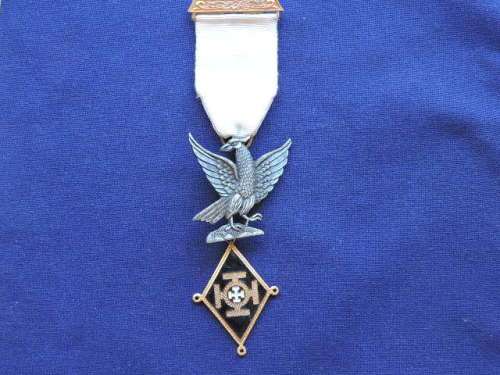 MASONIC MEDAL JEWEL   #  Read description  #   D6