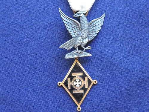 MASONIC MEDAL JEWEL   #  Read description  #   D6
