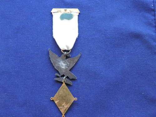 MASONIC MEDAL JEWEL   #  Read description  #   D6