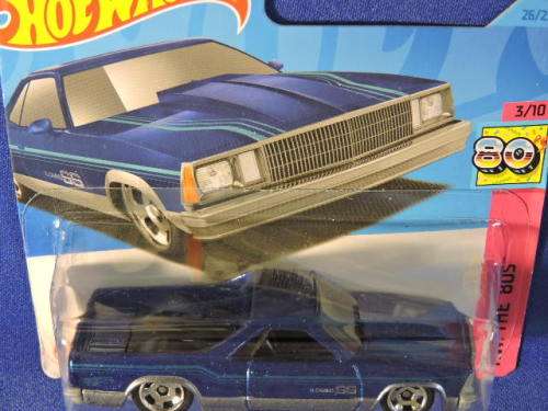 Hot Wheels CHEVY CHEVROLET EL CAMINO ( Blue ) # CHEVY BLOW OUT SALE #