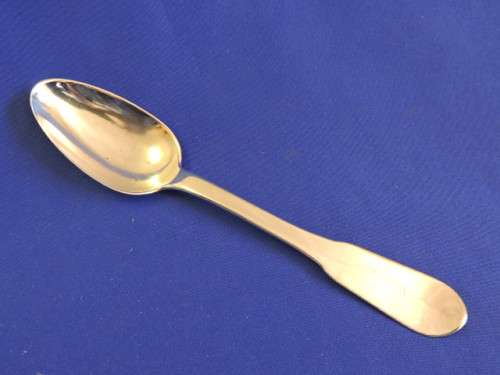 Cape Silver Serving Spoon Marked DC -  Daniel Collinet   Circa 1820
