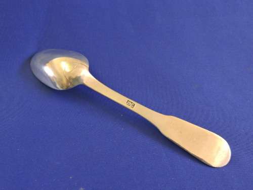Cape Silver Serving Spoon Marked DC -  Daniel Collinet   Circa 1820