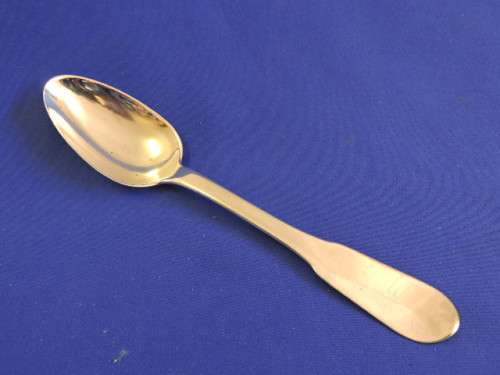 Cape Silver Serving Spoon Marked DC -  Daniel Collinet   Circa 1820
