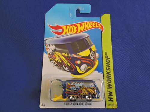 Hot Wheels Volkswagen VW Kool Kombi ( Blue Waves ) Long Card ( Relist for KlarKan )