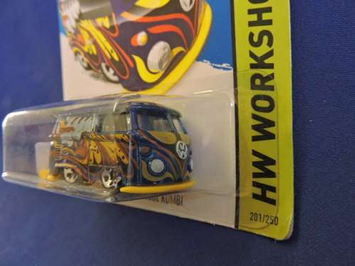 Hot Wheels Volkswagen VW Kool Kombi ( Blue Waves ) Long Card ( Relist for KlarKan )