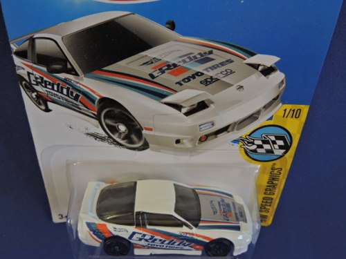 Hot Wheels NISSAN 180 SX Type X ( White G Reddy ) Like Datsun