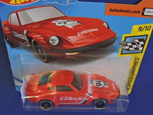 Hot Wheels NISSAN Fairlady Z ( Red G Reddy ) Like Datsun
