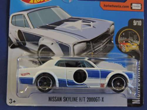 Hot Wheels NISSAN Skyline H/T 20000 GT-X (  White ) Like Datsun