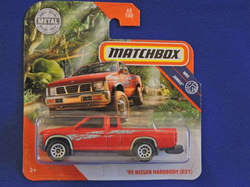 Matchbox NISSAN Hardbody Truck  ( Red ) Like Datsun Like Hot Wheels
