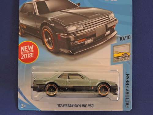 Hot Wheels NISSAN Skyline R30 (  Grey ) Like Datsun