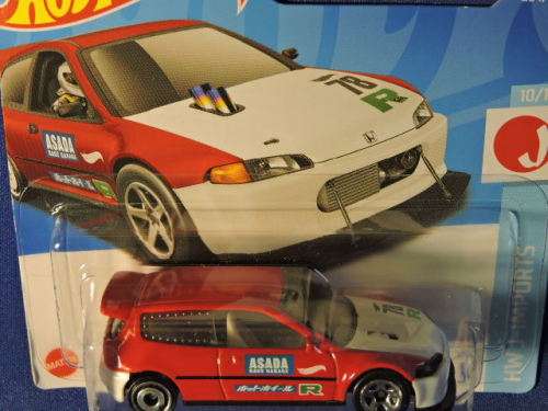 Hot Wheels HONDA Civic Custom( Red )