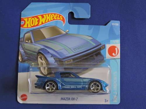 Hot Wheels MAZDA RX-7  ( Blue )