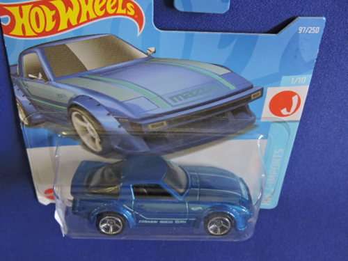 Hot Wheels MAZDA RX-7  ( Blue )