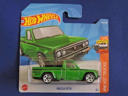 Hot Wheels MAZDA Repu Truck ( Green )
