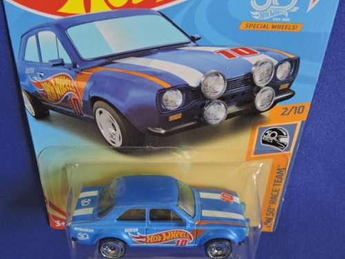 Hot Wheels FORD Escort RS1600 ( HW Race Team #10 )