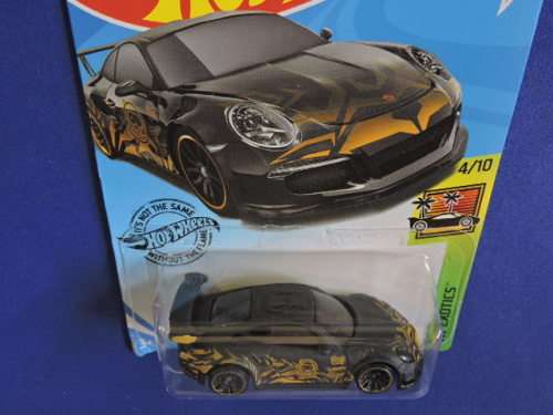 Hot Wheels PORSCHE 911 GT3 ( Black )