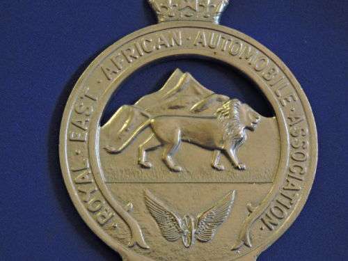 Royal East African Automobile Association Badge like AA Badge