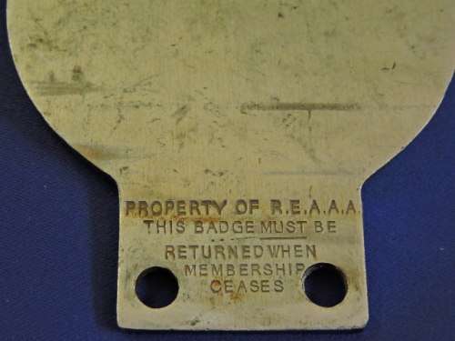 Royal East African Automobile Association Badge like AA Badge