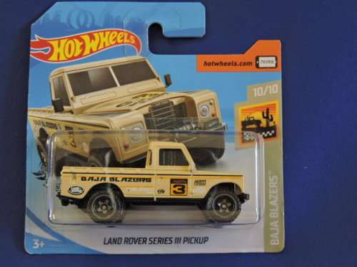 Hot Wheels Land Rover Series 111 Pick up ( Beige # 03 )