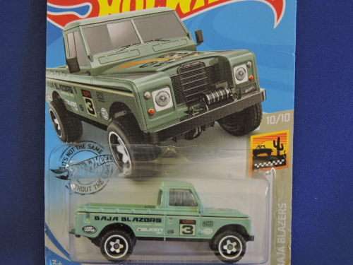 Hot Wheels Land Rover Series 111 Pick up ( Teal #3 )