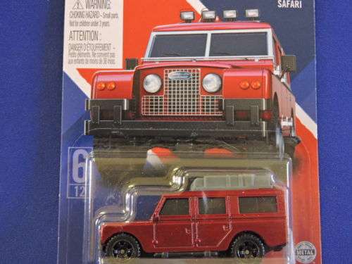 Matchbox Land Rover Series 11 Safari  ( UK 6/12 )  Like Hot Wheels