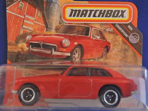 Matchbox MGB GT Coupe  ( Red ) Like Hot Wheels