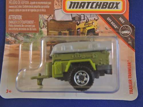Matchbox MBX Trailer Trawler  ( Green ) Like Hot Wheels