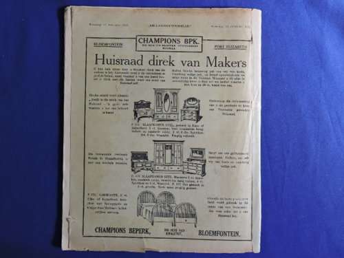 Die Landbouweekblad Tydskrif Februarie 1925  ( Ja, 1925 )