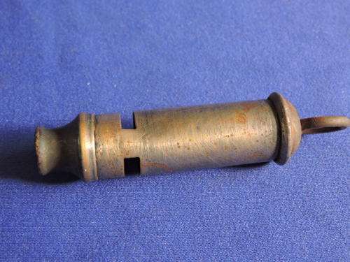 Vintage WHISTLE with engraving SAP  S A P