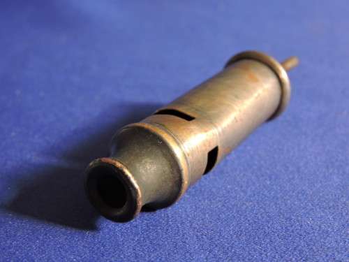 Vintage WHISTLE with engraving SAP  S A P