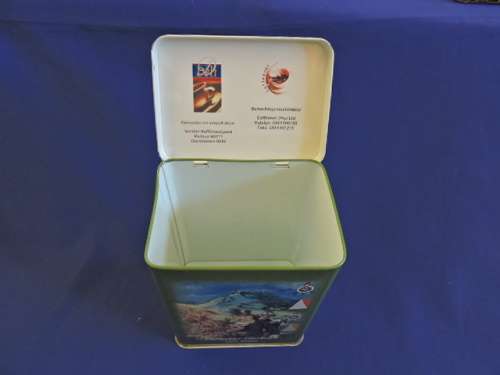 Vintage Afrikana Paul Kruger Voortrekker Koffie Blik Coffee Tin