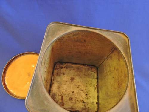 Vintage Afrikana Boervrou Koffie Blik  Coffee Tin