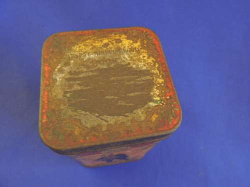 Vintage Anglo Boer War tin The Absent Minded Beggar Lord Kitchener & Roberts